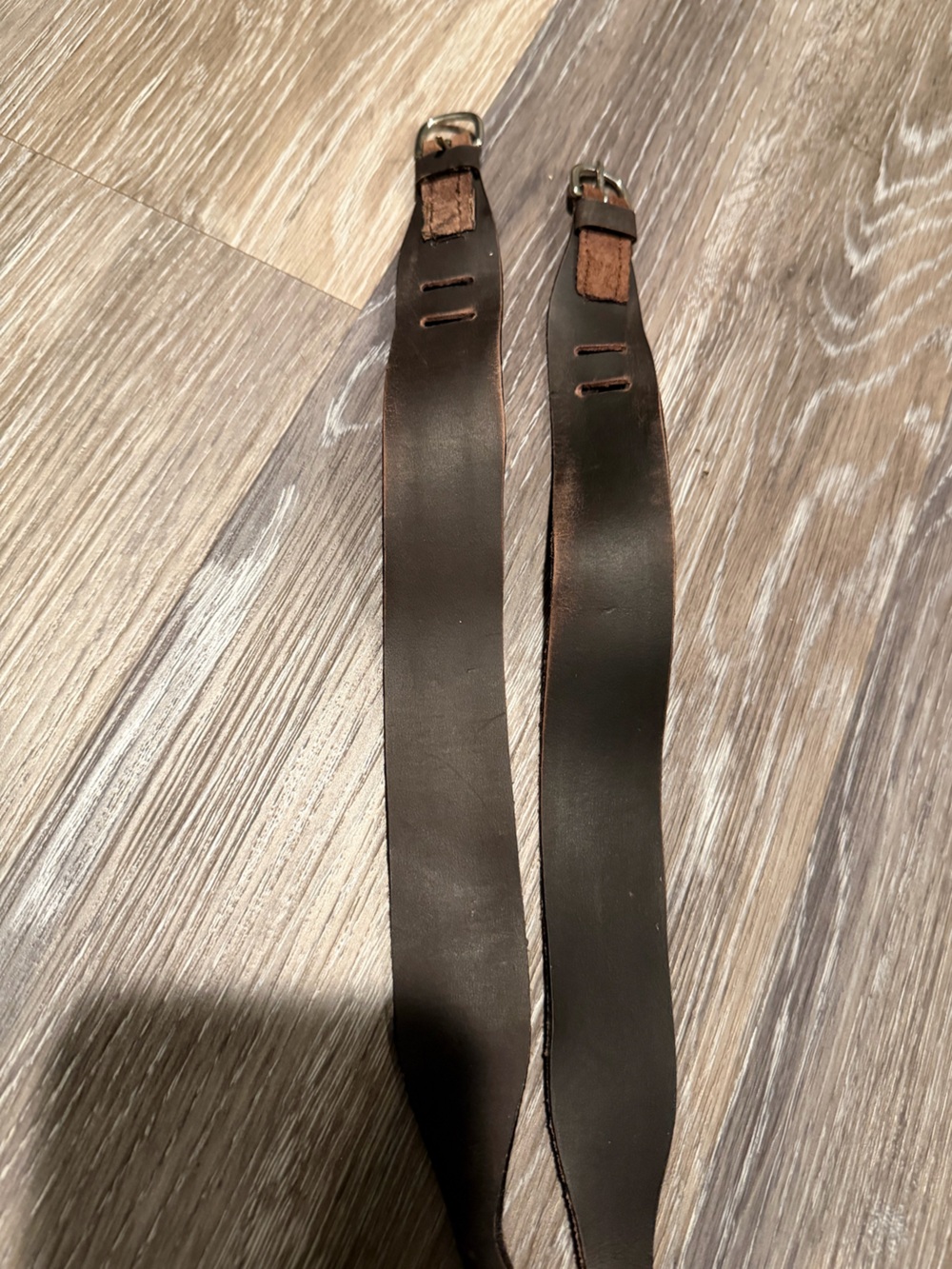 Kids garter straps Brown  - Adjustable